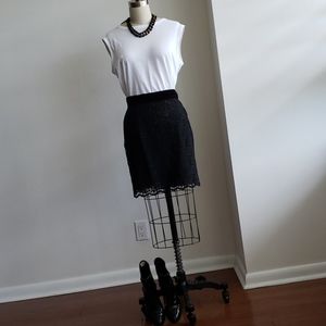 D&G Black Lace Skirt